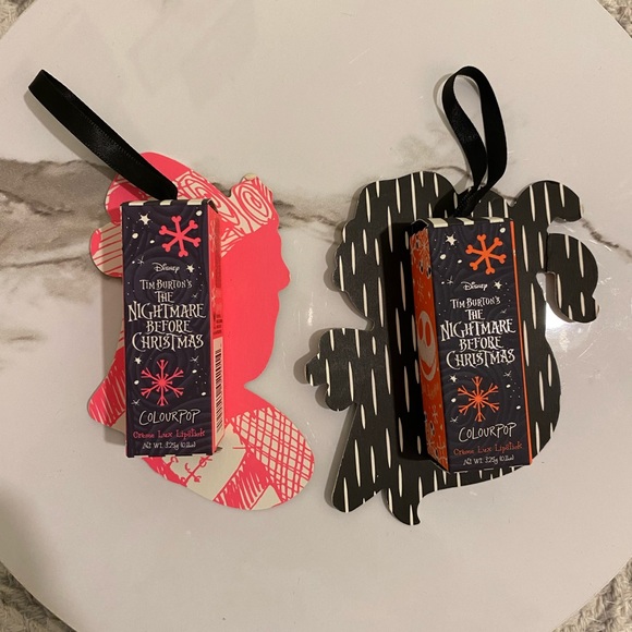 Colourpop Nightmare Before Christmas Jack Skellington & Sally Crème Lux Lipstick - Picture 2 of 11